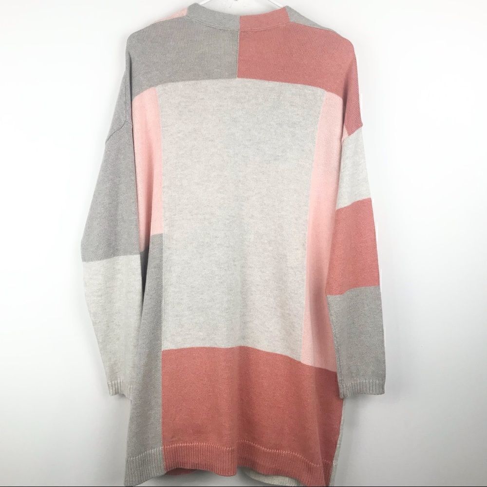 Pure Jill Colorblock Long Cardigan - Picture 3 of 10